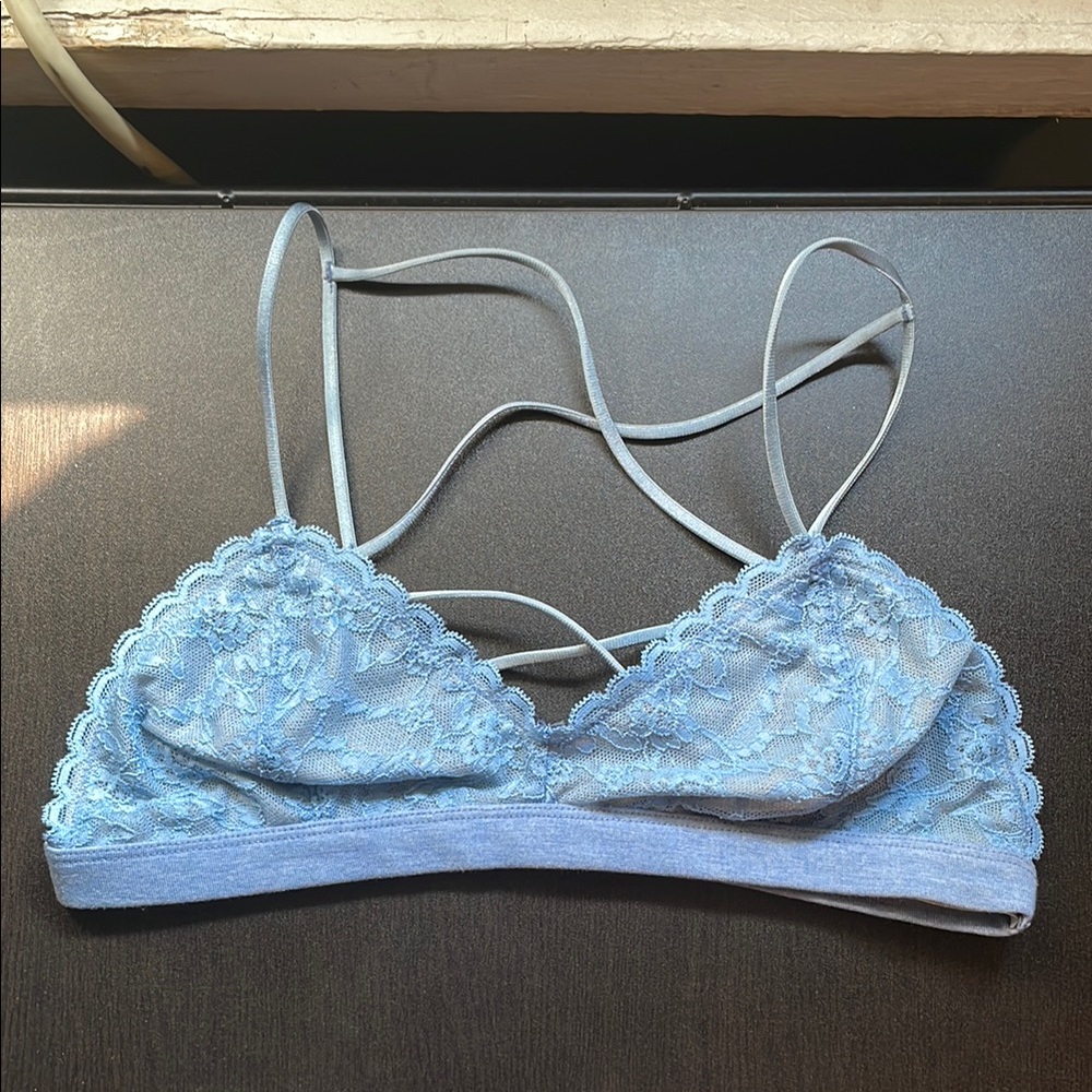 Victoria's Secret Blue Lace Bralette